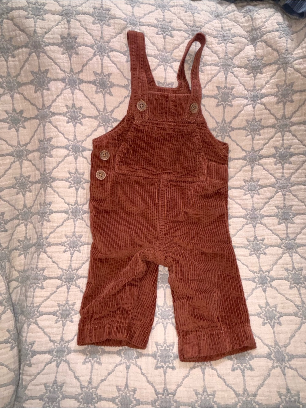 Cotton corduroy overalls